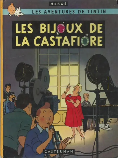 Couverture de l'album Tintin Tome 21 Les bijoux de la Castafiore