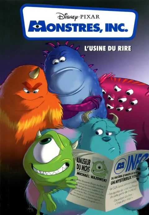BD Disney Tome 17 Monstres Inc. - L'usine du rire