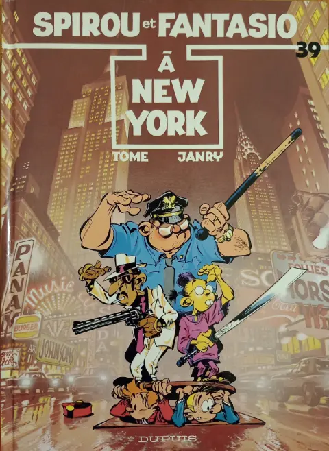 Couverture de l'album Spirou et Fantasio Tome 39 Spirou à New York