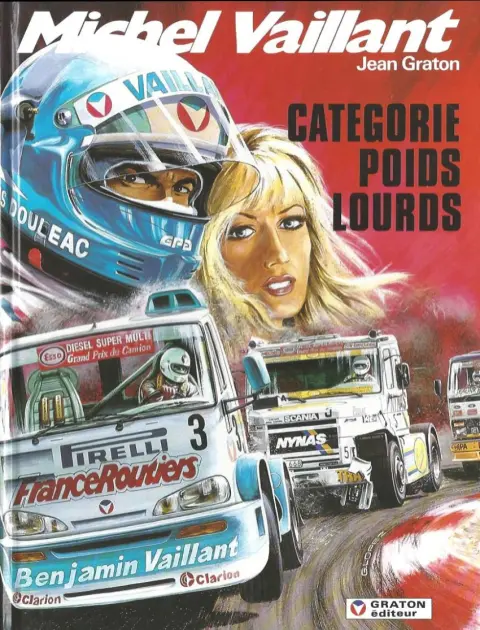 Couverture de l'album Michel Vaillant Tome 49 Catégorie poids lourds
