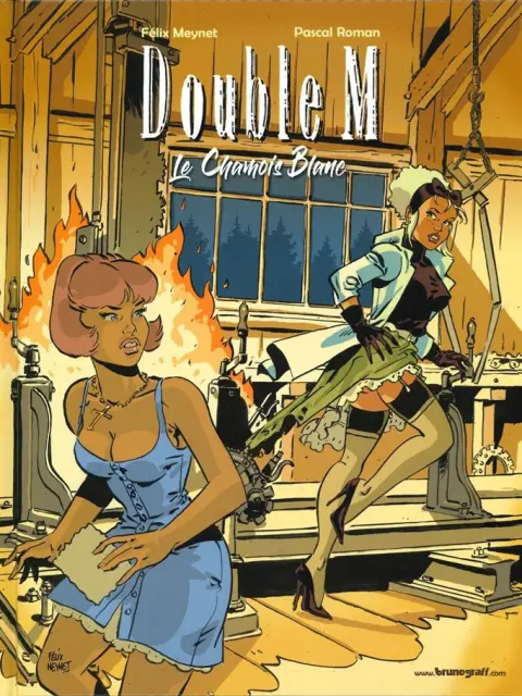 Couverture de l'album Double M Tome 6 Le chamois blanc