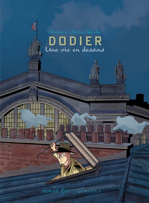 Couverture de l'album Une vie en dessins 9 Dodier - Jérôme K Jérôme Bloche