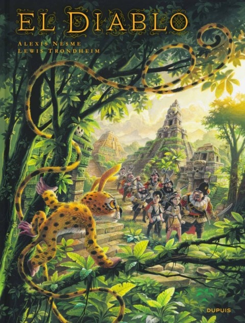 Couverture de l'album Le marsupilami de ... El Diablo