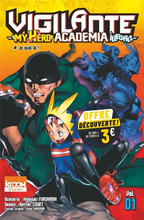 Vigilante - My Hero Academia Illegals Vol. 01 Je suis là !