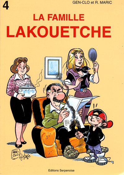 Couverture de l'album Famille Lakouetche Tome 4