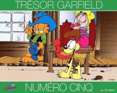 Couverture de l'album Garfield numéro Cinq