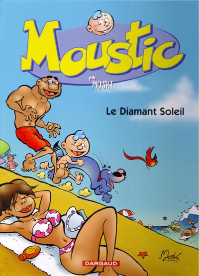Couverture de l'album Moustic Tome 4 Le Diamant Soleil