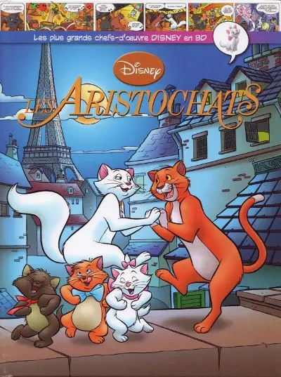 Les plus grands chefs-d'œuvre Disney en BD Tome 7 Aristochats (Les)