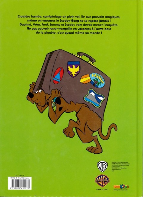 Verso de l'album Scooby-Doo ! Tome 6 Le Scooby-Gang en vacances