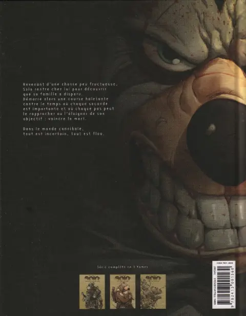 Verso de l'album Solo Tome 3 Le Monde cannibale