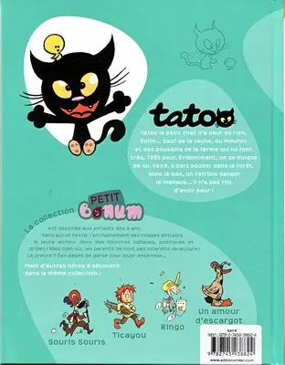 Verso de l'album Tatoo Tome 2 A la ferme