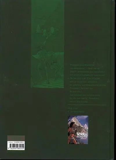 Verso de l'album Terra incognita Tome 2 Hozro