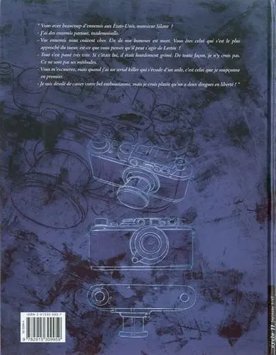 Verso de l'album Thomas Silane Tome 3 Tempêtes