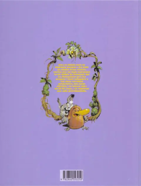 Verso de l'album Toto l'ornithorynque Tome 3 Toto l'ornithorynque et les prédateurs