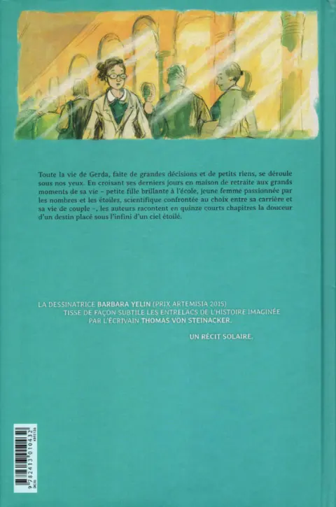 Verso de l'album Une vie comme un été