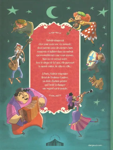 Verso de l'album Violette autour du monde Tome 1 Ma tête dans les nuages