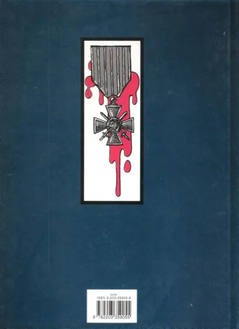 Verso de l'album C'était la guerre des tranchées