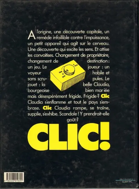 Verso de l'album Le déclic 1 Une Femme sous influence