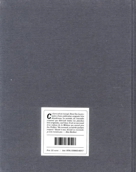 Verso de l'album Le Dieu du 12
