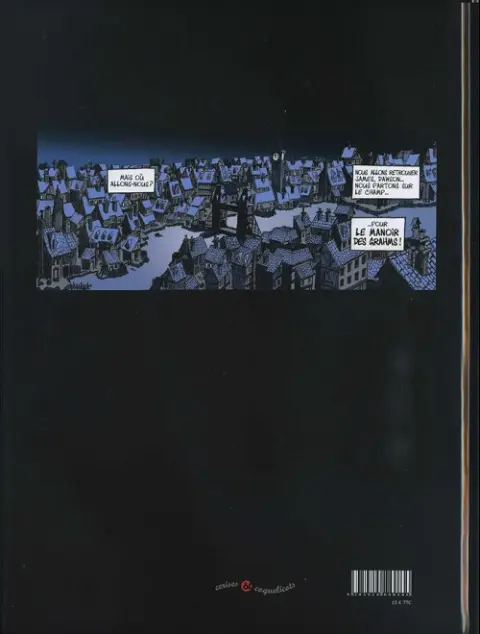 Verso de l'album L'Énigme de la disparition du Dr Grahms Tome 2 L'assassin est parmi nous