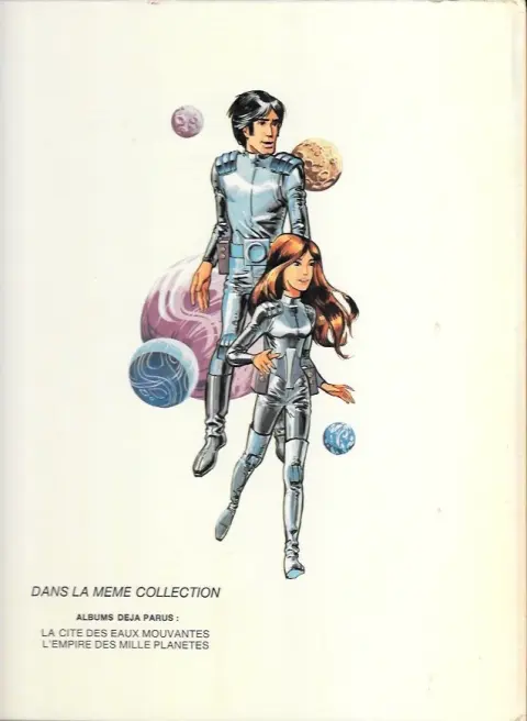 Verso de l'album Valérian Tome 2 L'empire des mille planètes