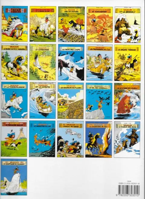 Verso de l'album Yakari Tome 1 Yakari et Grand Aigle