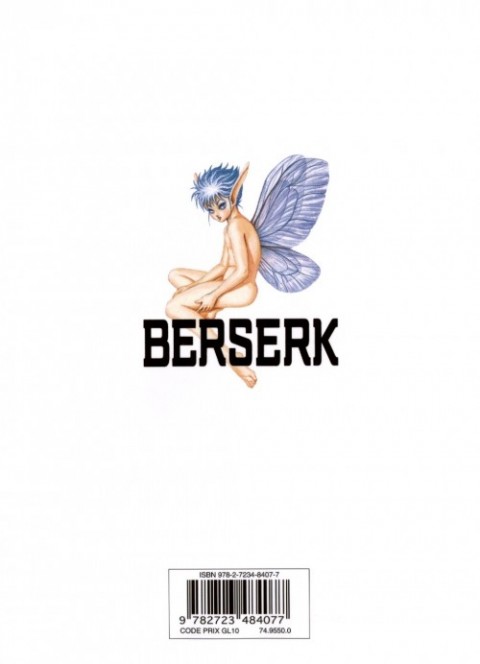 Verso de l'album Berserk 35