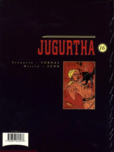 Verso de l'album Jugurtha Tome 16 La fureur sombre