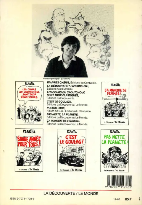 Verso de l'album À la soupe !