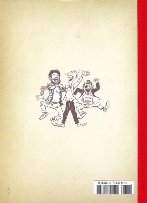 Verso de l'album Les Pieds Nickelés - La collection Tome 74 Les Pieds Nickelés sportifs