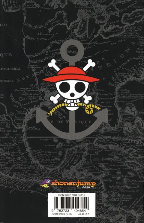 Verso de l'album One Piece Tome 29 Oratorio