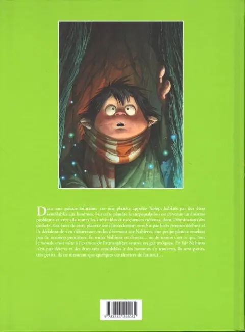 Verso de l'album Carrion Planète Nabiroo