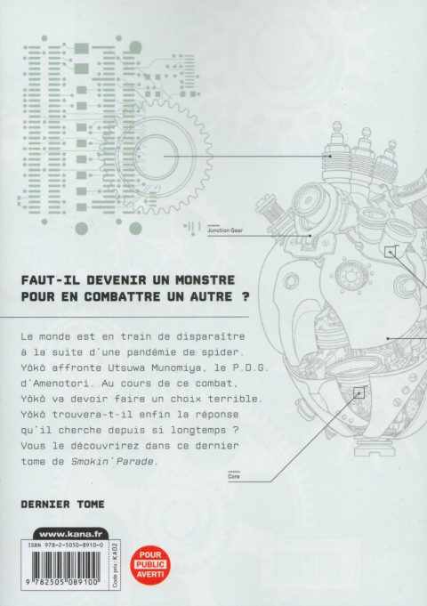 Verso de l'album Smokin' parade 10