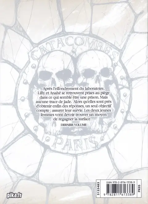 Verso de l'album Catacombes Vol. 4