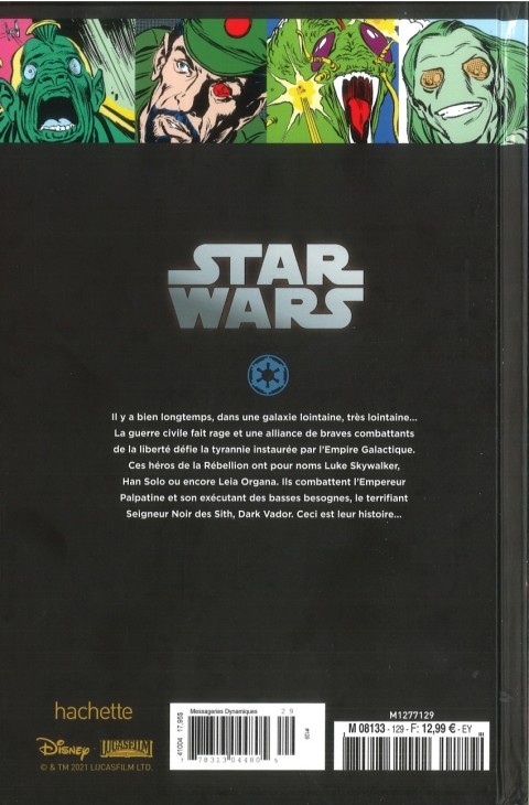 Verso de l'album Star Wars - Légendes - La Collection #129 Star Wars Classic - #74 à #77 et Annual #3