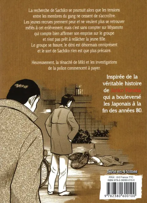 Verso de l'album 17 ans - Une chronique du mal 3