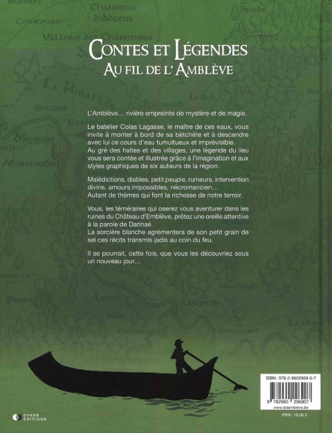 Verso de l'album Hautes Fagnes - Contes et Légendes 2 Au fil de l'Amblève