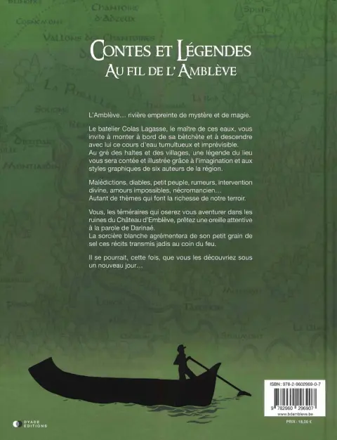 Verso de l'album Hautes Fagnes - Contes et Légendes 2 Au fil de l'Amblève