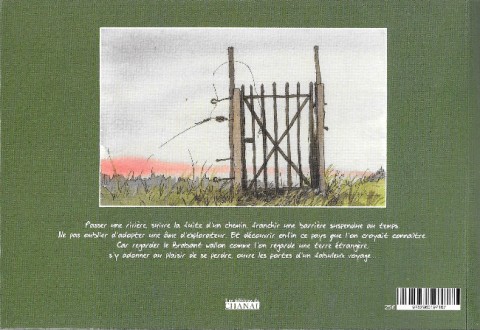 Verso de l'album Brabant Wallon Carnets de voyage