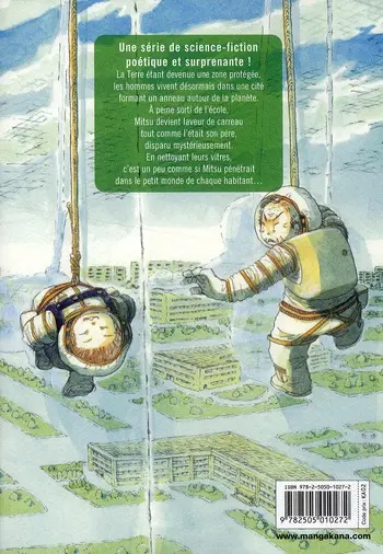Verso de l'album La Cité Saturne Tome 5