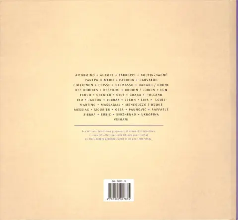 Verso de l'album Les Filles de Soleil N° 26 Les Fil-le-s de Soleil