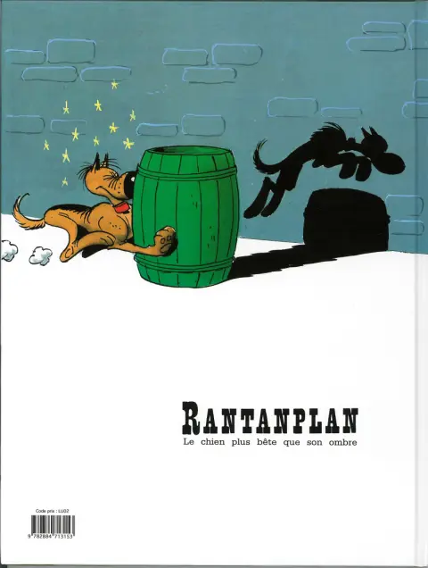 Verso de l'album Rantanplan Tome 12 Chien des Champs