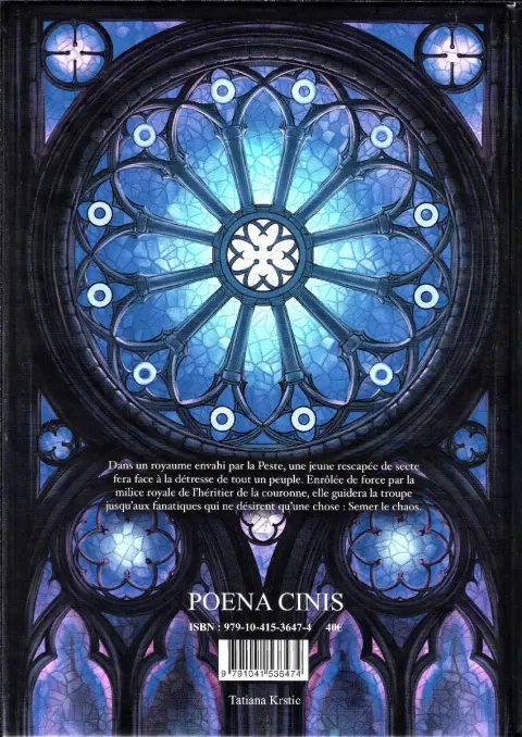 Verso de l'album Poena Cinis Tome 1 Cauchemars