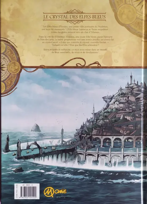 Verso de l'album Elfes Tome 1 Le Crystal des Elfes bleus