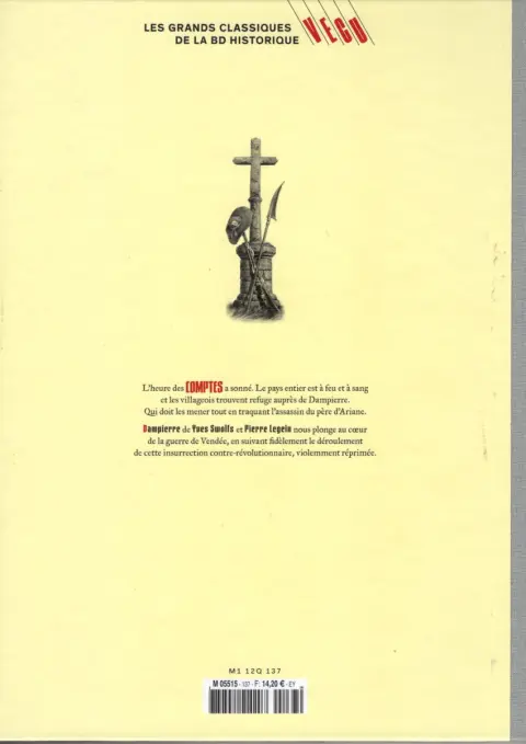 Verso de l'album Les grands Classiques de la BD Historique Vécu - La Collection Tome 138 Dampierre - Tome IX : Point de pardon pour les fi d'garces