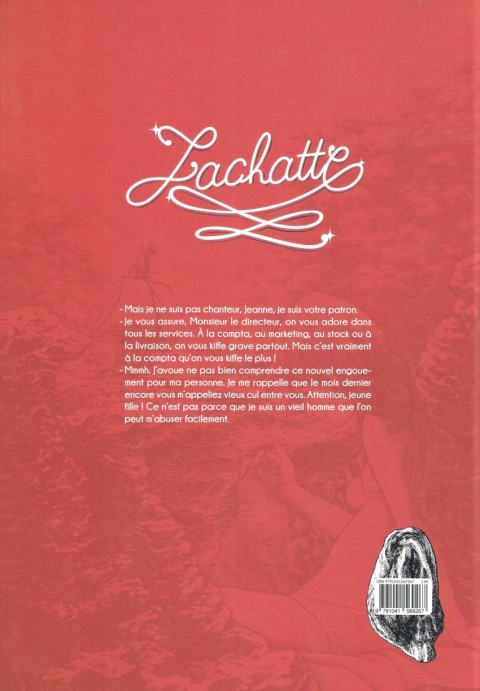 Verso de l'album Lachatte