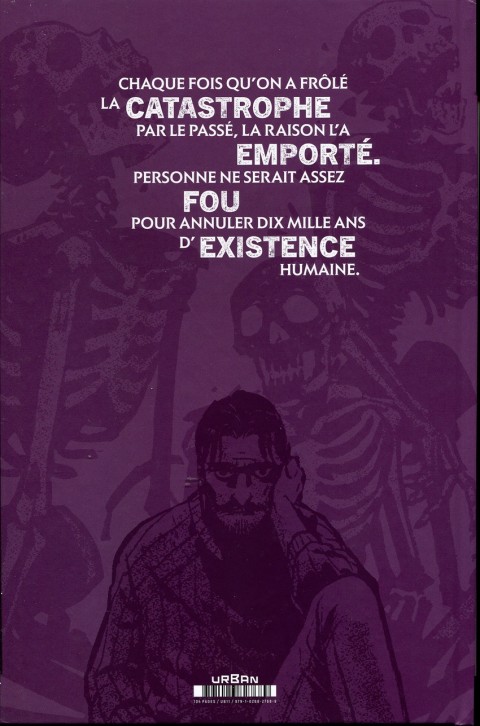 Verso de l'album La Guerre
