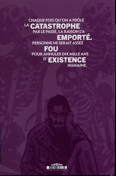 Verso de l'album La Guerre