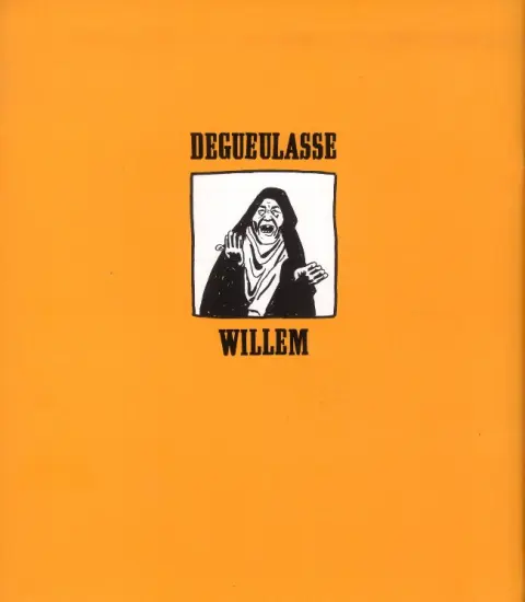 Verso de l'album Dégueulasse