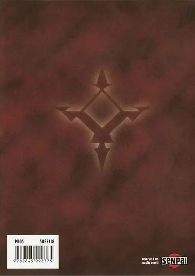 Verso de l'album Dark Crimson - Vampire master 1 Fallen Angel